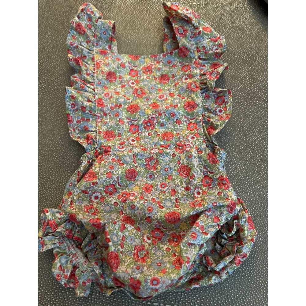 Numi Floral Sunsuit 6/12M EUC